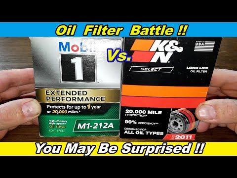 K&N Oil Filter vs Mobil 1: Which One Filters Better for Your Engine? 