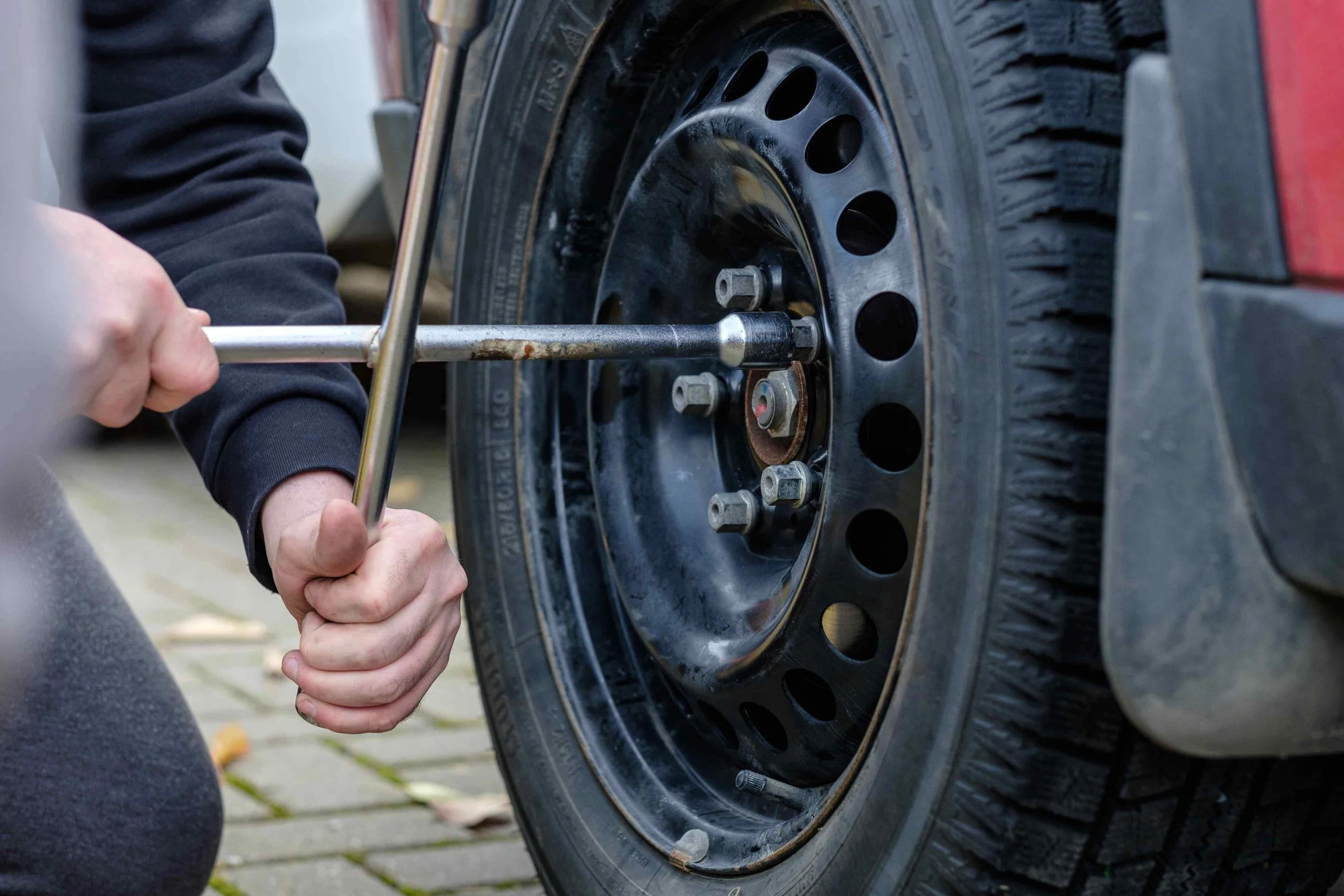 How to Get a Stripped Bolt Off a Tire