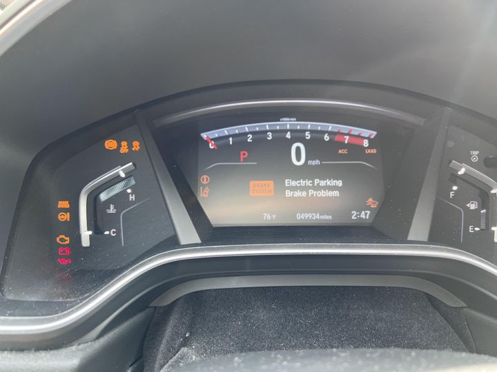 2017 Honda Crv All Warning Lights On!?
