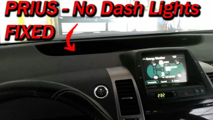 Toyota Prius Dashboard Lights Not Working !?