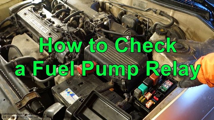 WHERE IS FUEL PUMP RELAY?
