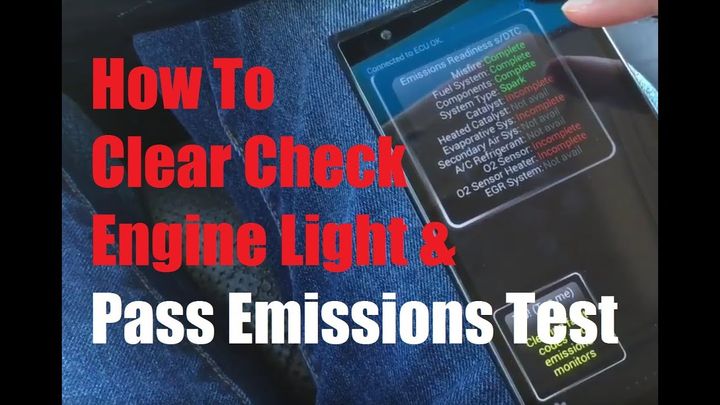 How To Pass Emission Test With Engine Light On